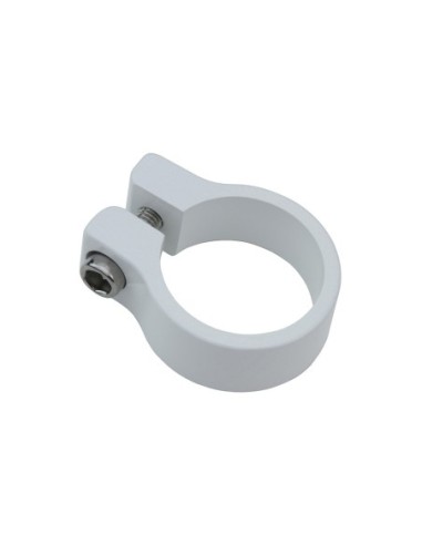 Alloy Seatpost Clamp Outer Diameter 34.9mm White.